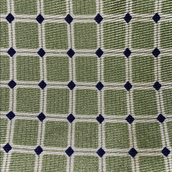 Chaps Green Grid Tie - Picture 3 of 5